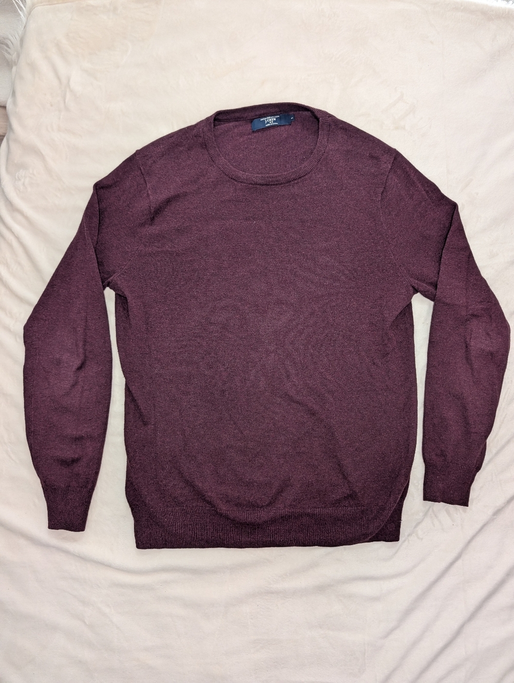J Crew Cotton + Cashmere Crew Neck Sweater Women size small - Picture 2 of 7